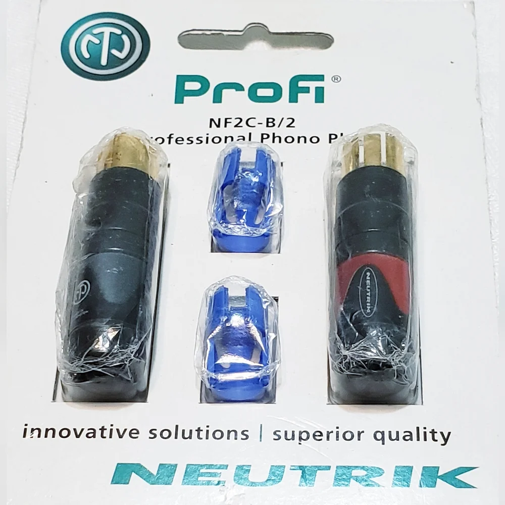 Profi-Neutrik Professional RCA type Audio cable phono plug